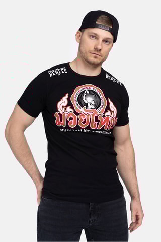 T-shirt Thailand Zwart - Benlee