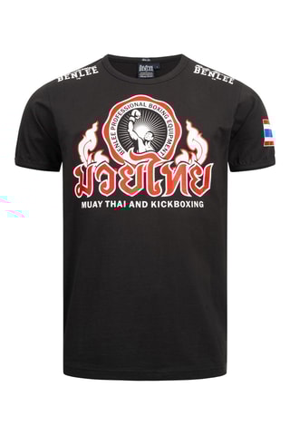 T-shirt Thailand Zwart - Benlee