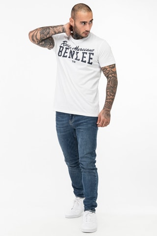 T-shirt Logo Wit - Benlee