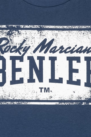 T-shirt Boxlabel Marineblauw - Benlee