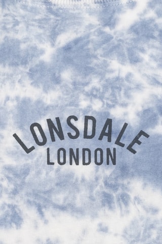 t-shirt Whaligoe Lonsdale - Bleu et blanc