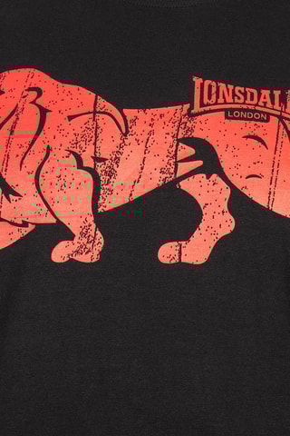 T-shirt Endmoor Zwart en Rood