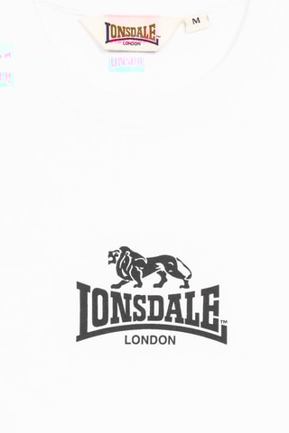 t-shirt Lonsdale - Blanc