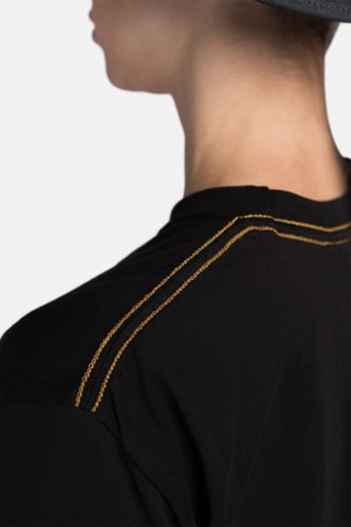 T-shirt Zwart en Goudkleurig