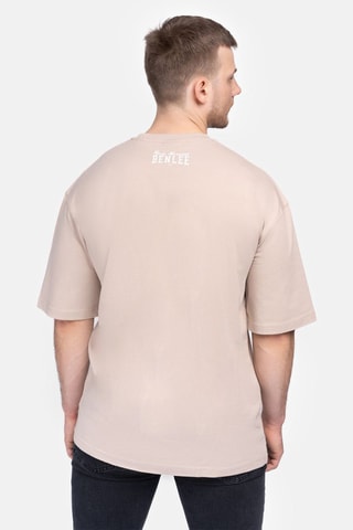 Wijd T-shirt Lieden Beige - Benlee