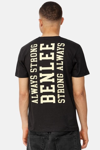 T-shirt Luka Zwart en Geel - Benlee