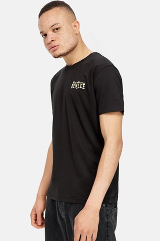 T-shirt Luka Zwart en Geel - Benlee