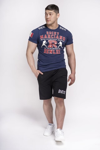 T-shirt Gymnasium Marineblauw - Benlee