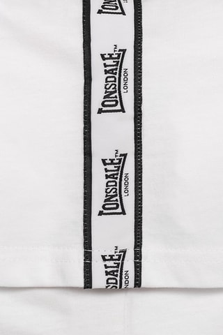 t-shirt Lonsdale - Blanc