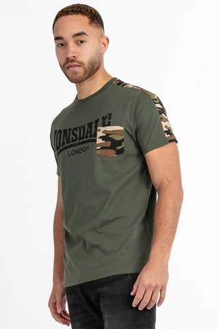 T-shirt Huxter - Kaki