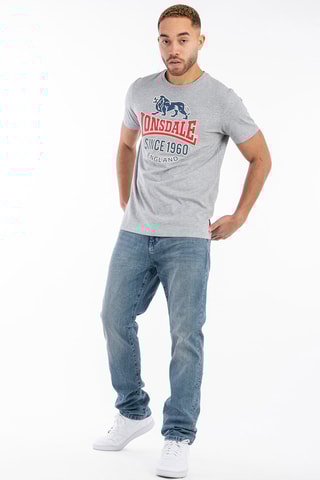 T-shirt Gonfirth Gemêleerd Grijs