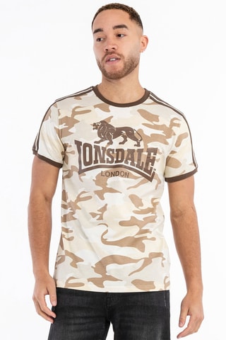 T-shirt Cregneash - Beige en Bruin