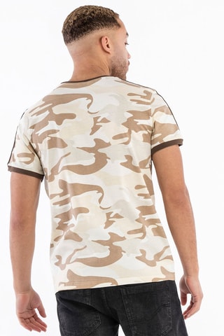 T-shirt Cregneash - Beige en Bruin