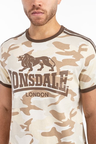 T-shirt Cregneash - Beige en Bruin
