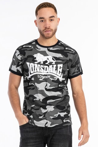 T-shirt Cregneash - Zwart en Grijs