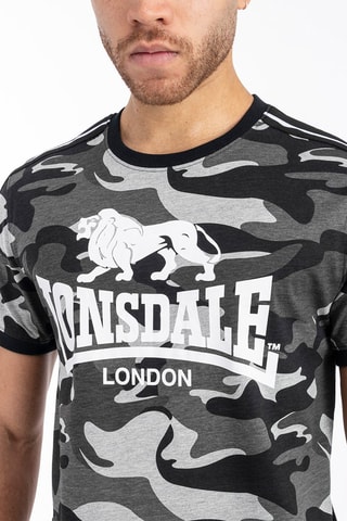 T-shirt Cregneash - Zwart en Grijs