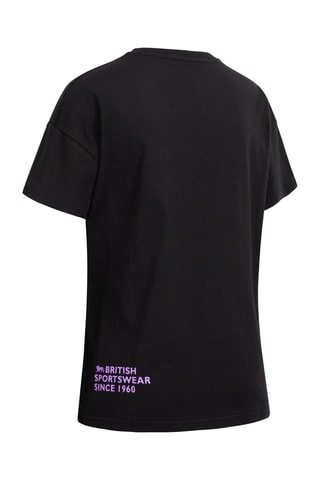 T-shirt Ramscraigs Zwart en Paars