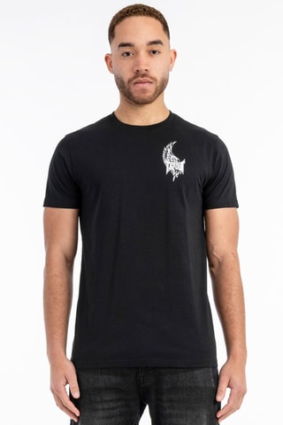 T-shirt Regular Mask Tee - Zwart