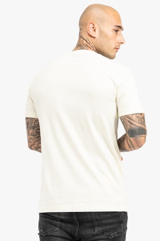 T-shirt regular Splashed - Wit
