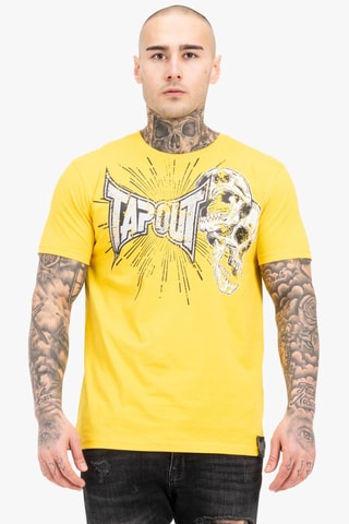 T-shirt Regular Balde - Geel