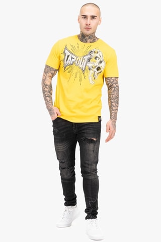 T-shirt Regular Balde - Geel