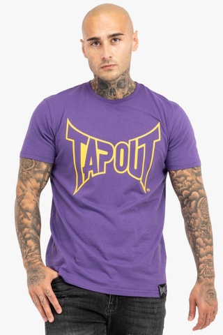 T-shirt Regular Lifestyle Basic Tee - Paars