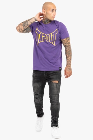 T-shirt Regular Lifestyle Basic Tee - Paars
