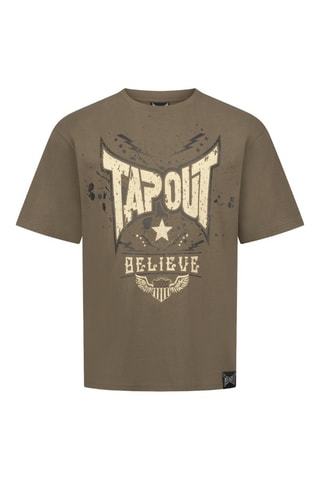 Oversized T-shirt Doylen - Bruin