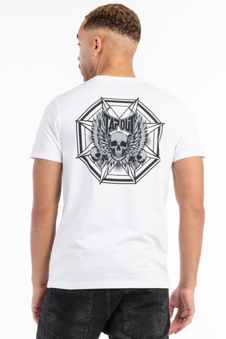 T-shirt regular Octagon Tee - Wit