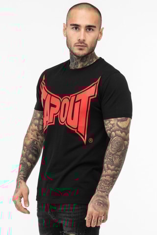 T-shirt Regular Logo Tee - Zwart