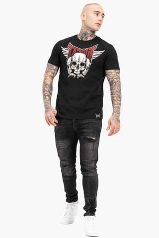 T-shirt regular Hamlines - Zwart
