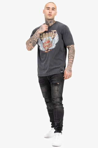 T-shirt Dellano - Grijs