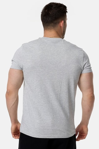 T-shirt Active Basic Tee Grijs en Zwart - Tapout