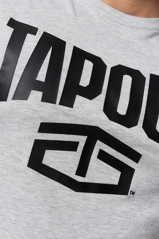 T-shirt Active Basic Tee Grijs en Zwart - Tapout