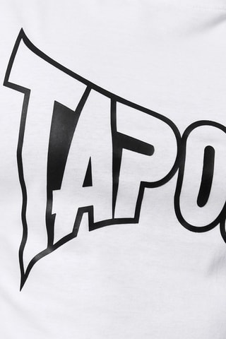 T-shirt Lifestyle Basic Tee Wit en Zwart - Tapout