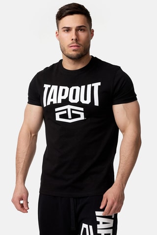 T-shirt Active Basic Tee Zwart en Wit - Tapout
