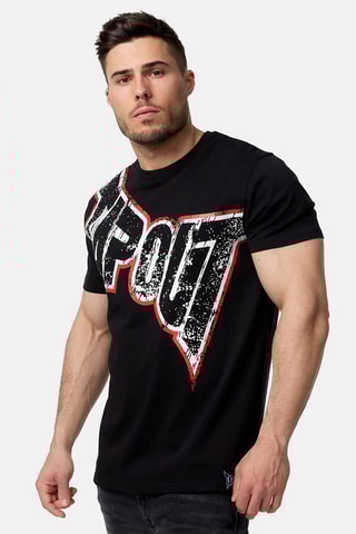 T-shirt Bernardino Zwart - Tapout
