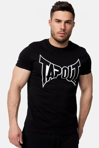 T-shirt Lifestyle Basic Tee Zwart en Wit - Tapout