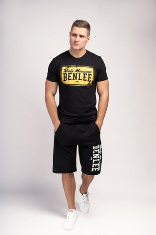 T-shirt Boxlabel Zwart - Benlee