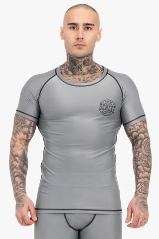 T-shirt Limehills - Grijs en Zwart - Benlee