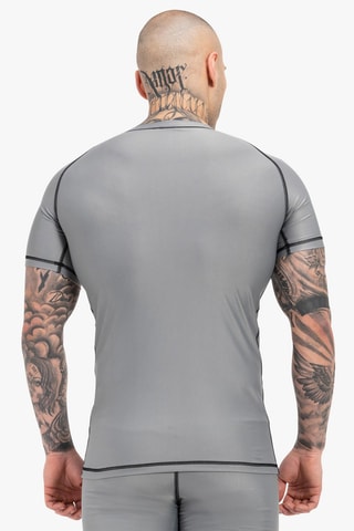 T-shirt Limehills - Grijs en Zwart - Benlee