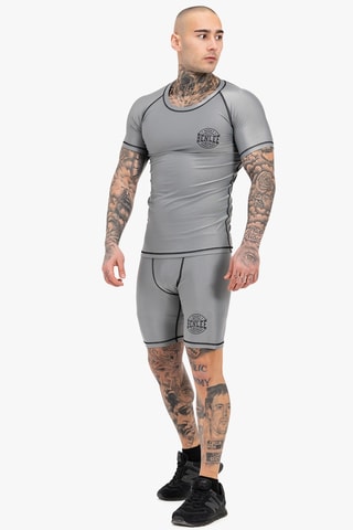 T-shirt Limehills - Grijs en Zwart - Benlee