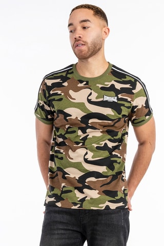 T-shirt Gunnista - Kaki en Zwart