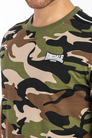 T-shirt Gunnista - Kaki en Zwart