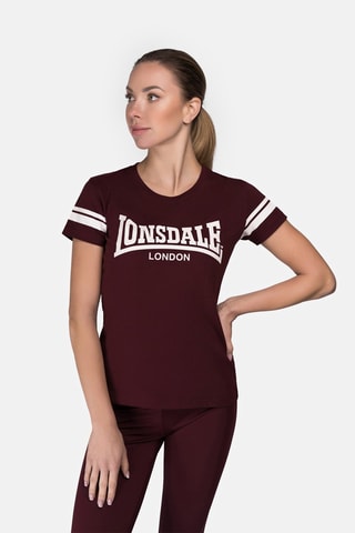 T-shirt 
Bordeauxrood