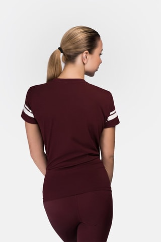 T-shirt 
Bordeauxrood