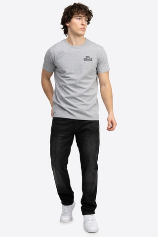 T-shirt Regular Lonsdale - Grijs en Zwart