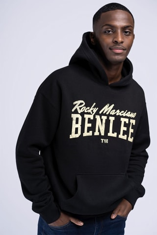 Sweater met Capuchon Lemmy Zwart en Goudkleurig- Benlee