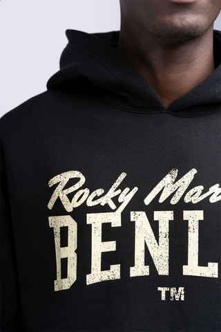 Sweater met Capuchon Lemmy Zwart en Goudkleurig- Benlee