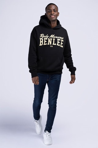Sweater met Capuchon Lemmy Zwart en Goudkleurig- Benlee